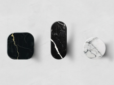 TITO - Wall-mounted marble coat rack _ atipico