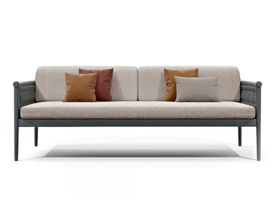 DANDY 2.0 - 3 seater fabric garden sofa _ Atmosphera