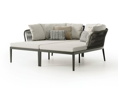 DREAM 2.0 - Upholstered aluminium Garden daybed _ Atmosphera
