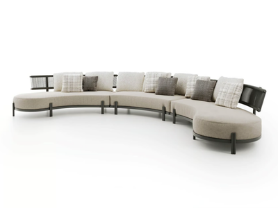 LOTO - Modular fabric garden sofa _ Atmosphera