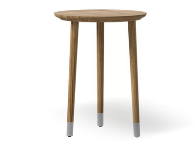 MEDUSA - Round teak high side table _ Atmosphera