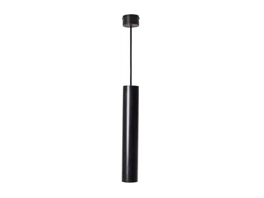 TUBELUM ON TUBE BASE SUSPENSION - Brass pendant lamp _ Authentage Lighting