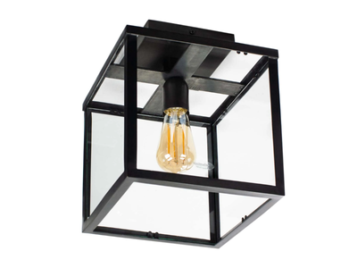 VITRINE LANTERN CEILING - LED brass ceiling lamp _ Authentage Lighting