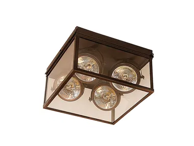 VITRINE - LED brass ceiling lamp _ Authentage Lighting