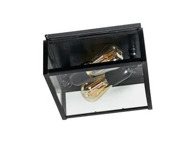 VITRINE SQUARE - LED brass ceiling lamp _ Authentage Lighting