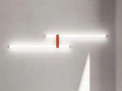 PARALELA - LED Borosilicate glass wall lamp _ AXOLIGHT
