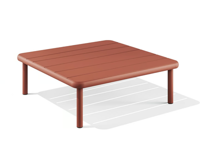 BANGI - Low powder coated steel coffee table _ BABEL D