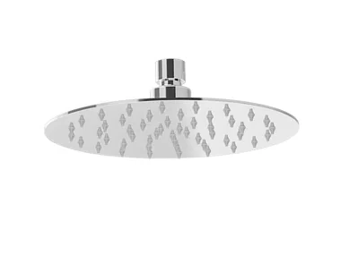 TET-0813-01 - Round ceiling mounted stainless steel overhead shower _ BARIL