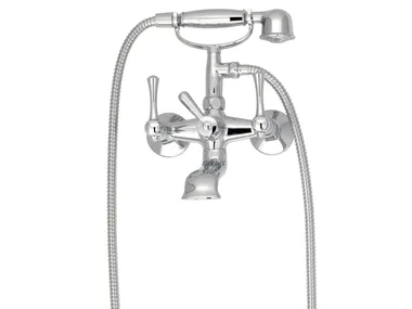 TRADITION B72 - Wall-mounted external bathtub tap with hand shower _ BARIL