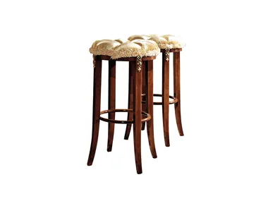REGGENZA - High upholstered fabric stool _ Barnini Oseo