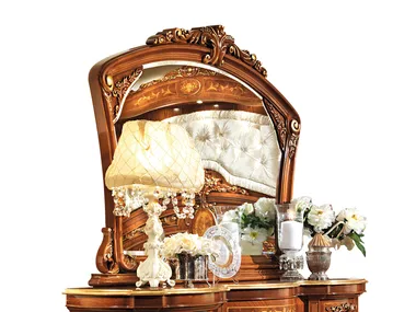 REGGENZA LUXURY - Rectangular framed wall-mounted mirror _ Barnini Oseo