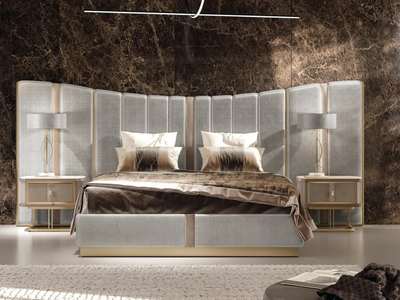 ROBERTO BARNINI - Fabric double bed _ Barnini Oseo