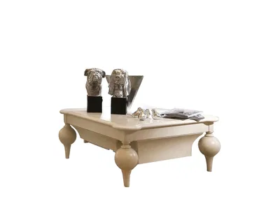 SOGNI D'AMORE - Square wooden coffee table _ Barnini Oseo