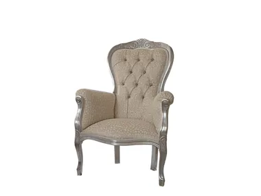 SOGNI D'AMORE - Tufted fabric armchair with armrests _ Barnini Oseo