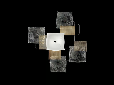 ALUMINA - Venetian crystal ceiling lamp _ Barovier&Toso