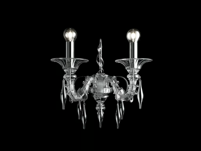 SAN GIORGIO - Venetian crystal wall lamp _ Barovier&Toso