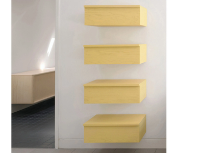 WALL DRAWERS - Wood wall drawers _ BassamFellows