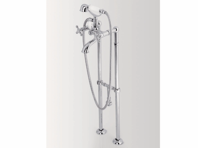 DOVER - Floor standing bathtub tap with hand shower _ BATH&BATH
