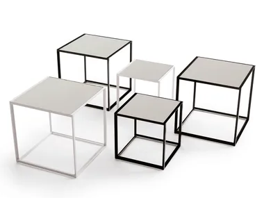 CANASTA '13 - Square porcelain stoneware coffee table _ B&B Italia Outdoor