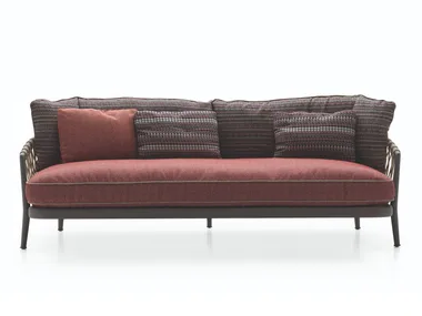 ERICA '19 - 3 seater fabric garden sofa _ B&B Italia Outdoor