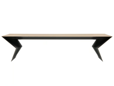 BLITZ - Rectangular wooden table _ B&B Italia