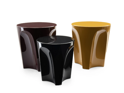 COLOSSEO - Round polyurethane coffee table _ B&B Italia