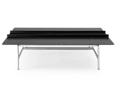 PIANURA - Rectangular marble coffee table _ B&B Italia