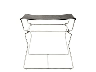 PYLLON - Leather stool / coffee table _ B&B Italia