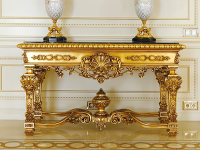 5812 - Rectangular wooden console table _ Bellotti Ezio