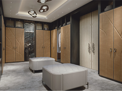 AFRODITE - Custom wooden walk-in wardrobe _ Bellotti Ezio