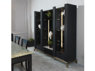 AURIGA - Ash display cabinet with integrated lighting _ Bellotti Ezio