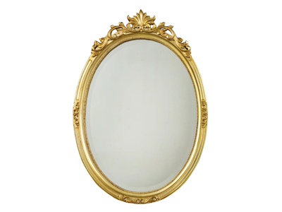 CROMIE - Oval framed mirror _ Bellotti Ezio