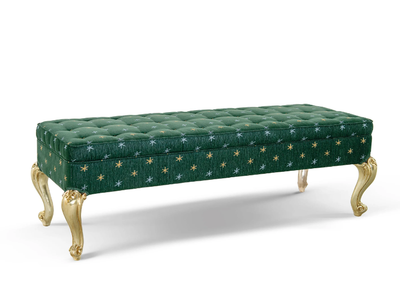 CROMIE - Upholstered fabric bench _ Bellotti Ezio