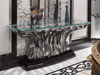 FICUS - Rectangular wooden console table _ Bellotti Ezio