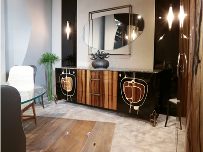 GEA - Wooden sideboard with drawers _ Bellotti Ezio