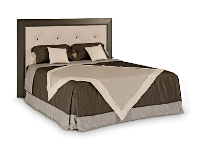 PARK AVENUE - Upholstered microfiber bed with tufted headboard _ Bellotti Ezio