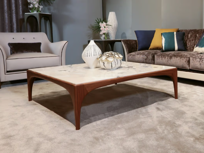 TETI - Low wooden coffee table _ Bellotti Ezio