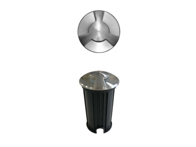 NIX - LED outdoor stainless steel steplight _ BENEITO FAURE