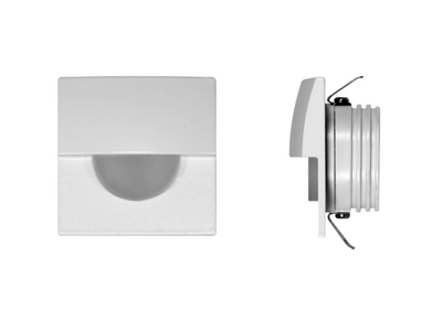 SKIN - Wall-mounted aluminium steplight _ BENEITO FAURE