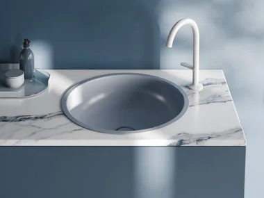 BETTEBALANCE - Inset round steel washbasin _ Bette