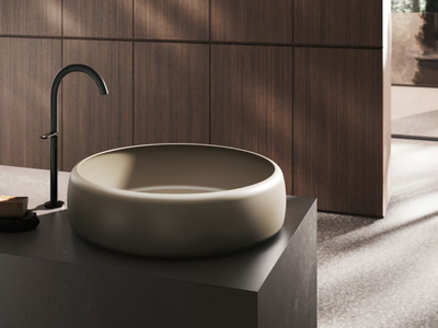 BETTECURVE SHELL - Round countertop washbasin _ Bette