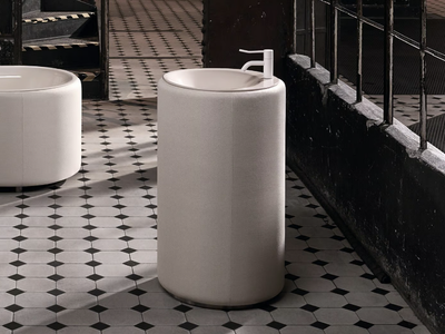 BETTELUX OVAL COUTURE - Freestanding single washbasin _ Bette