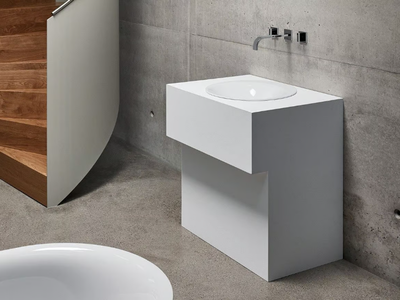 BETTELUX OVAL - Inset round enamelled steel washbasin _ Bette
