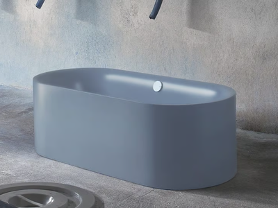 BETTELUX OVAL SILHOUETTE - Freestanding oval bathtub _ Bette