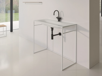 BETTELUX SHAPE - Rectangular single enamelled steel washbasin _ Bette
