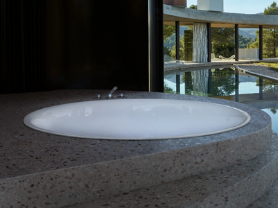 BETTEPOND - Round built-in bathtub _ Bette