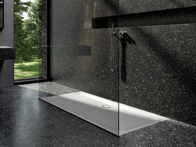 BETTEULTRA - Flush fitting rectangular enamelled steel shower tray _ Bette