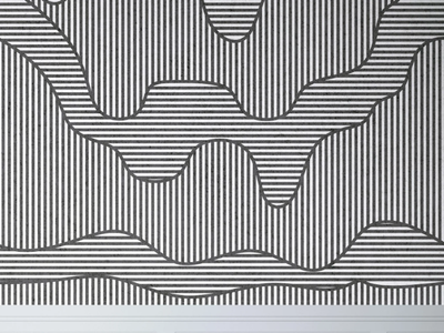 DOUBLE - Geometric wallpaper _ BeWall