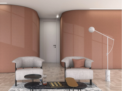 LUCI - Motif washable vinyl wallpaper _ BeWall