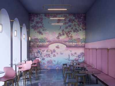 SAKURA - Landscape wallpaper _ BeWall
